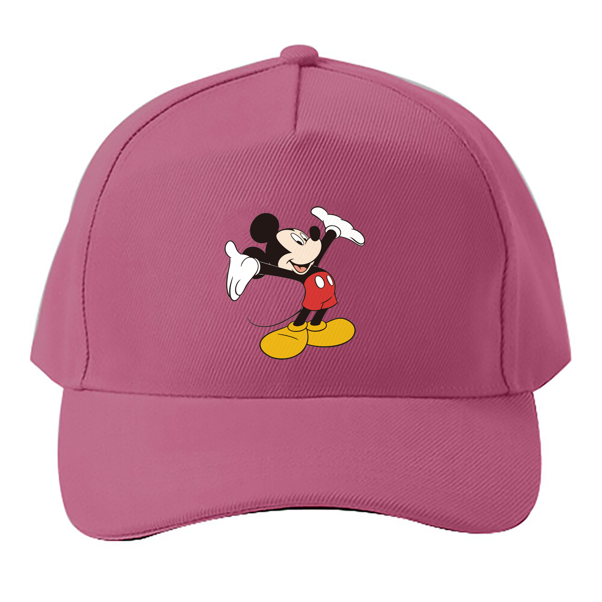 （画像用） ミッキーマウス Mickey Mouse ベースボールキャップ 綿100％ 男女兼用 帽子 スポーツ
